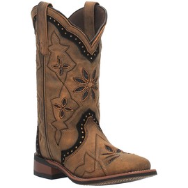 Laredo Women's Bouquet Western Boot, Honey, 8