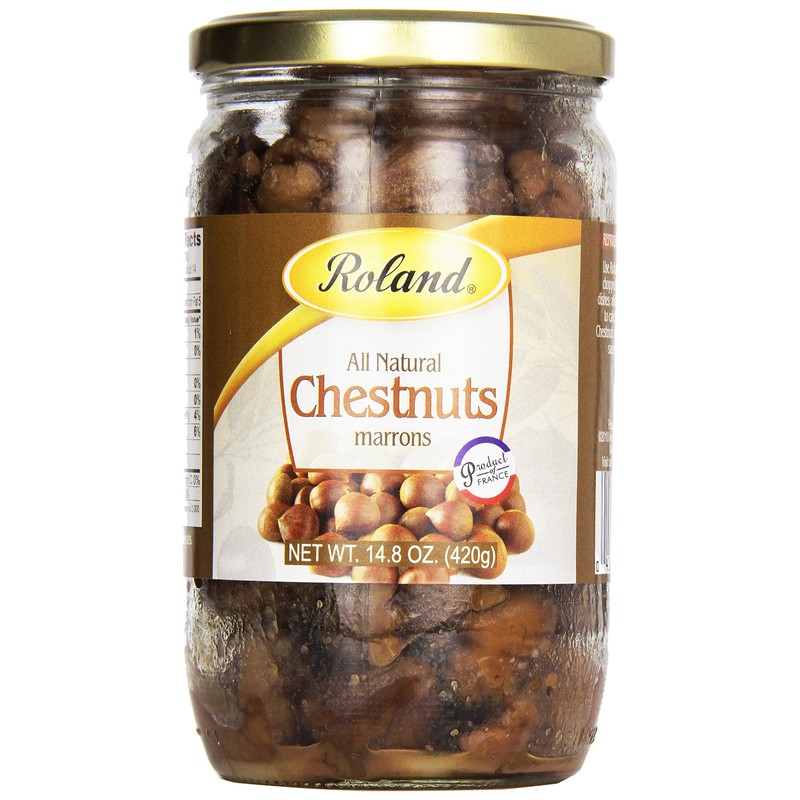 Roland Chestnut Whole Natural Jar, 14.8 oz