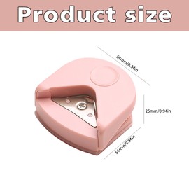 Corner Rounder, Corner Round for Laminating Pouches, Corner Rounding Punch, Corner Cutter Punch, Corner Punch for Paper and Photos, Corner Punch, Laminating Film, Corner Rounder for Scrapbooking