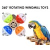 DS. DISTINCTIVE STYLE Bird Perch Stand Toy with Rotatable Balls,