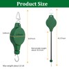 FOWSRHRG Plant Hook Pulley, Outdoor Adjustable Heavy Duty Plant Sky