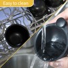 Fuexmotco Egg Poacher Pan, Stainless Steel Egg Poaching Pan for