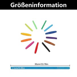 Pack of 12 Puppy ID Collars, Kitten Collars, Puppy Collars for Breeders, Puppy Collar, Adjustable Soft, Multicoloured, for Newborn Puppies Kitten Haustie