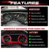 x xotic tech Dashboard Instrument Cluster Panel Trim Compatible with
