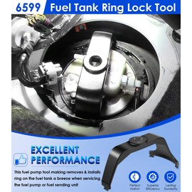 Yoursme Fuel Tank Lock Ring Tool Fuel Pump Senders Removal Installation Tool Compatible with Ford Chrysler Dodge Chevy BMW Benz Volvo Jeep Equivalent OEM 6599