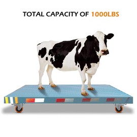 WBD WEIBIDA 3 Inch Swivel Caster Wheels with Brake, Safety Dual Locking Casters Set of 4 Heavy Duty of 1000lbs, Premium Polyurethane Wheels for Furniture and Workbench((Free Screws and Spanner)