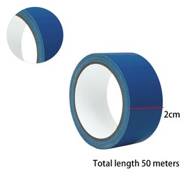 Aoktorkit 50M Dark Blue Cloth Bookbinding Repair Tape,2CM Book Binding Tape,Carpet Tape,Waterproof Seal Tape, for Books Repairing Reinforcing Protecting and Covering