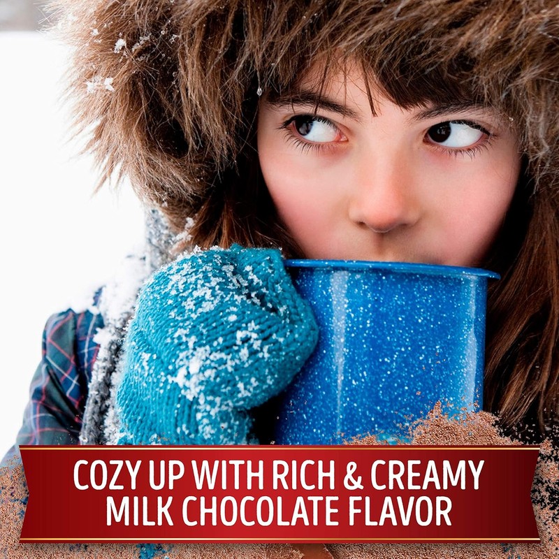 Swiss Miss Milk Chocolate Flavor Hot Cocoa Mix Canister, 45.68