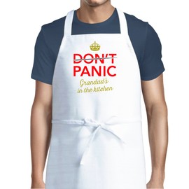 Grandad Gift Apron Birthday Cooking Kitchen Gift for Men Keepsake for Grandad Size 87cm x 60cm