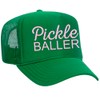 Glitter Lids Pickle Baller Trucker Hat (US, Alpha, One Size,