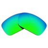Alphax Emerald Green Polarized Replacement Lenses for Oakley Turbine OO9263