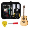 Complete 31-Piece Guitar Maintenance Tool Kit with Carrying Case- Suitable