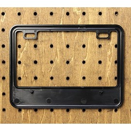mu-naizu (Mooneyes) License Plate Frame Bike For Motorised 50 – CC Black looknf – mg130gcbklo – Mon