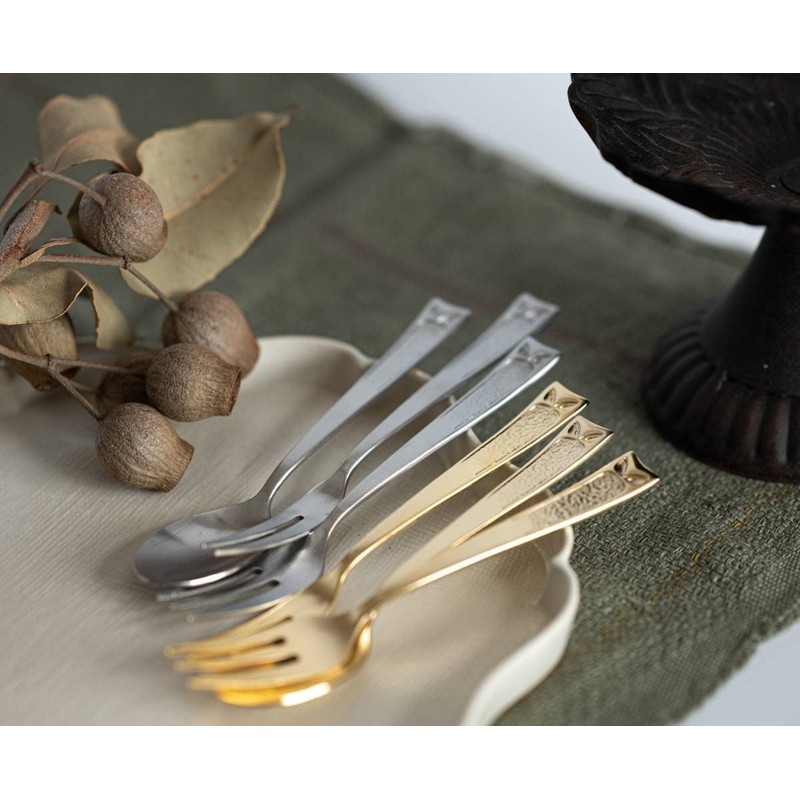 Tsubamesanjo Owl Pick Fork, Silver