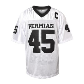 Boobie Miles Jersey, 45 Permian High School Football Jersey Friday Night Lights Movie Jersey for Men White
