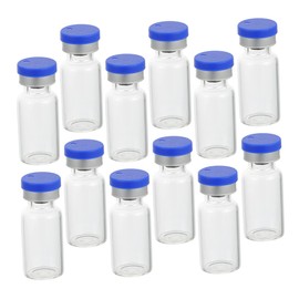 ULTECHNOVO Tinyglass Bottles for Sample Storage 50pcs Mini Vials Lab Pharma Industry Portable