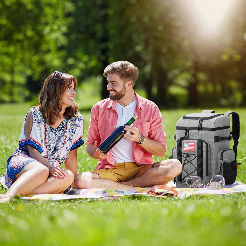 Maelstrom Backpack Cooler,Soft Lightweight Leakproof Cooler Backpack,35/50 Can Insulated Cooler