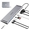 10 Ports HOPDAY USB C Docking Station - USB C