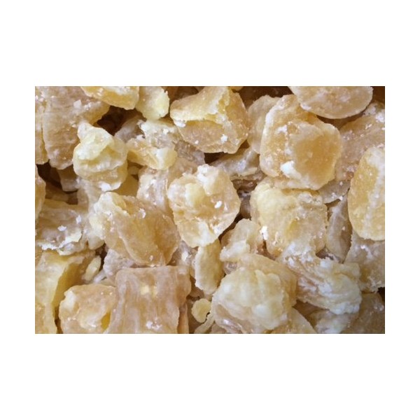 OliveNation Diced Uncrystalized Ginger, Naked Candied Australian Ginger Bits for Baking, Cooking, Snacking, Non-GMO, Gluten Free, Kosher, Vegan - 80 ounces