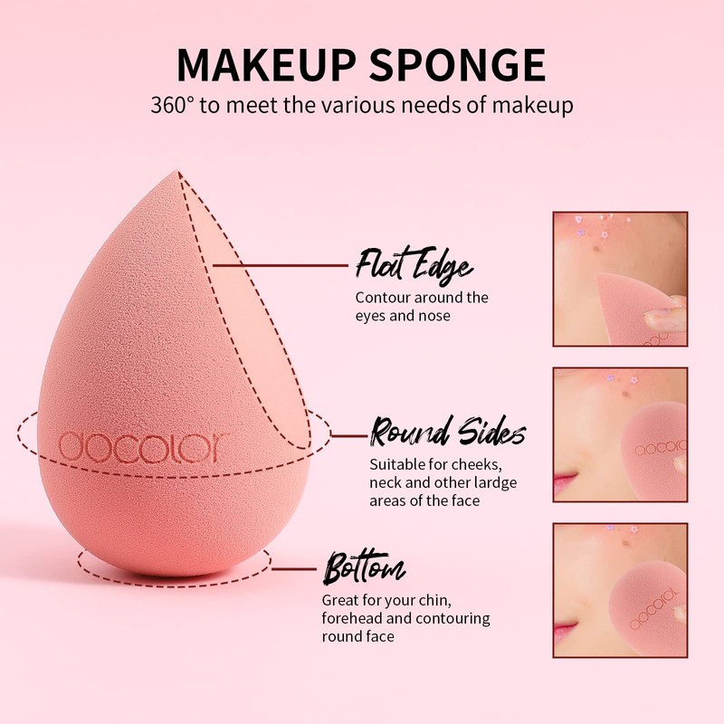 Docolor Makeup Brush Set 17 Pieces Make Up Brush Set