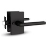 Mega Handles Privacy I Lever Door Handle Set for Hallway,
