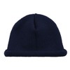 HANSEHELD Rolled Edge Virgin Wool Knitted Hat Short | Roll