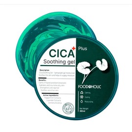[FoodAholic] Cica Plus Soothing Gel 300ml / Fresh & Moist / Korean Cosmetics
