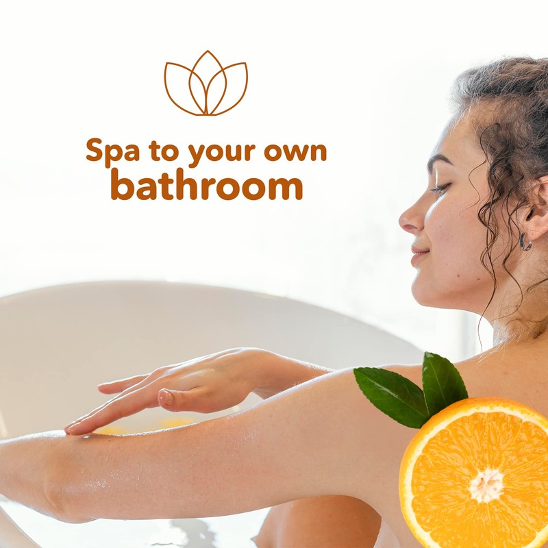 Natural Essential Oil Bath Bombs, Vegan Aromatherapy with Epsom Salts,