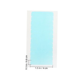 NOLITOY 5 Sheets Wig Film Tape Sky-Blue