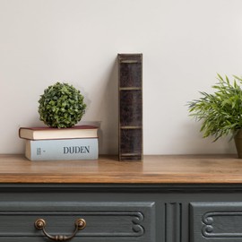 Moritz Vintage Book Cover - Secret Hiding Place in Antique Look - Decorative Book Box for Jewellery and Documents - Hidden Storage Box 30.2 x 21 x 7 cm - Nostalgic Design for Home and Office