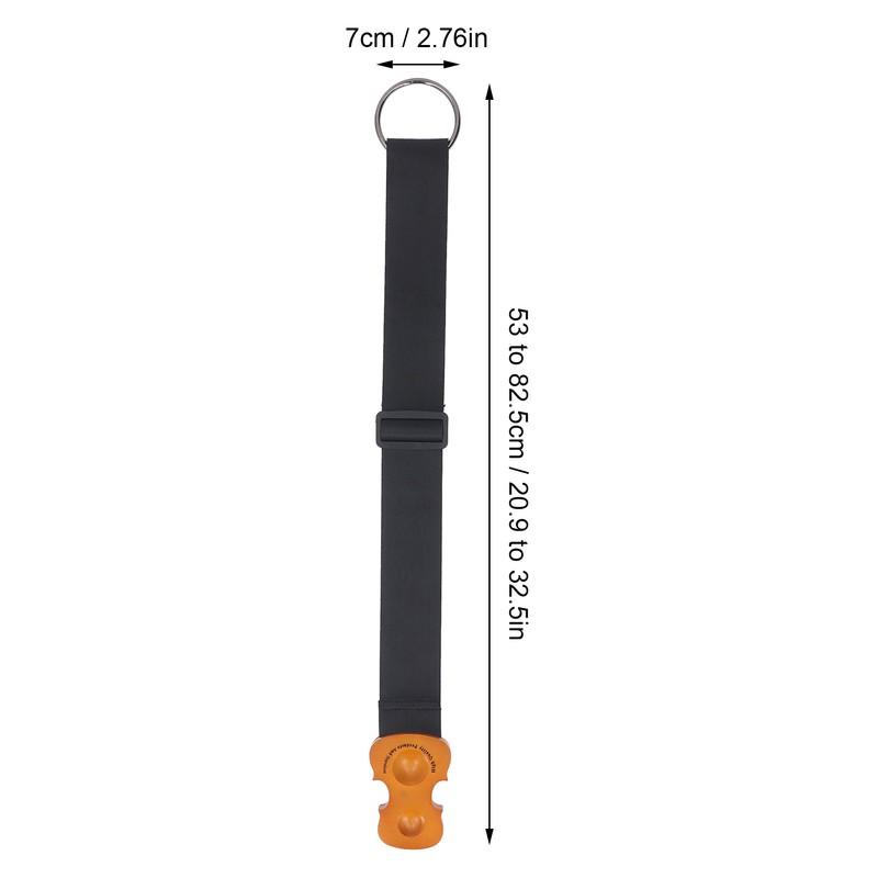 Cello Antiskid Device Maple Canvas Strap Thickened Sponge Metal Ring