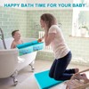 Baby Bath Kneeler and Elbow Rest Pad Set, Soft and
