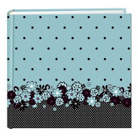 Pioneer Photo Albums 200 Pocket Printed Polka Dot Buds Design Photo Album for 4 by 6-Inch Prints