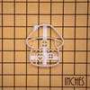 BAKERLOGY Mushroom House Cookie Cutter - Detailed Cookie Cutter Design
