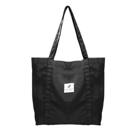 ZhengYue Tote Bag for Women- Women's Canvas Shoulder Handbags Big Capacity Shopping Travel Bag for Ladies Girls Black