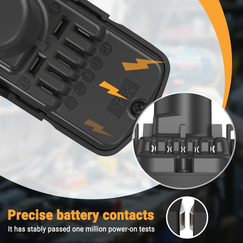 Shentec 2 Pack 10.8V-12V 4.0Ah Li-ion BCL1015 Battery Compatible with