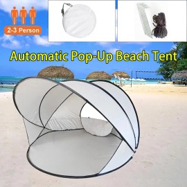 Automatic Pop-Up Beach Tent Sun Shelter Portable Lightweight Easy Setup Camping