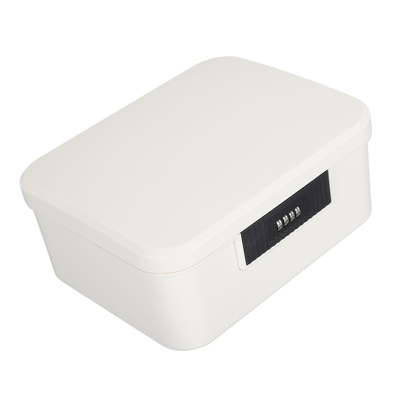 9L Capacity Lockable Storage Trunk for Files Document Organizer Double