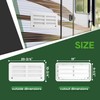 RVGUARD RV Refrigerator Lower/Upper Mount Vent 20-3/4"W x 10-3/4"H, RV