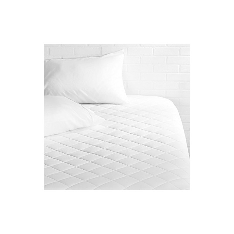Microfibre, Anti-Allergenic Quilted Mattress Protector, Double 140 x 190cms