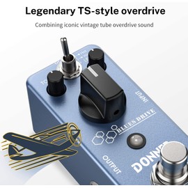 Donner オーバードライブ ギターエフェクター ディストーション ペダル Blues Drive