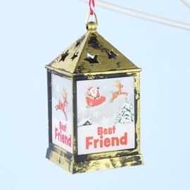 Mulberry Studios Starlight Lantern Christmas Tree Hanger Family & General Best Friend