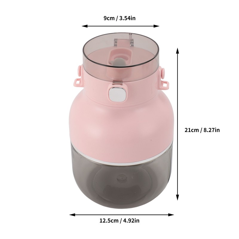 Portable Blender Cup 500ML USB Rechargeable Cordless Mini Electric Juicer