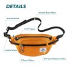 4Monster Hiking Waist Packs Portable,Water Resistant Fanny Pack Bags Lightweight