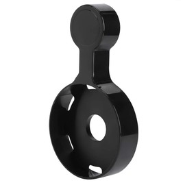 Wall Mount Stand Bracket for Home Mini Speaker Compact Hanger Holder Easy Installation Outlet Speaker Mount (Black)