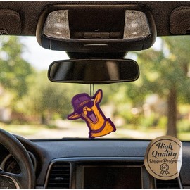 Fresh Fresheners Cute Funny and Aesthetic Car Air Fresheners 4-pack Scented With Premium Oils (Llama)