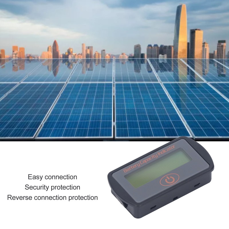 Battery Capacity Indicator Compact Size PVC Film Waterproof Battery Monitoring
