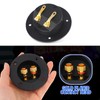 2 Pcs Speaker Sub Box Terminals Cup for Subwoofer Box