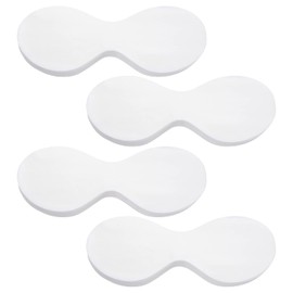 PAGOW 400 hojas desechables no tejidas para el cuidado de los ojos, almohadillas faciales de papel de algodón, spa, máscara de ojos transparente, hojas de belleza para el cuidado de la piel, spa, envoltura de retención de humedad