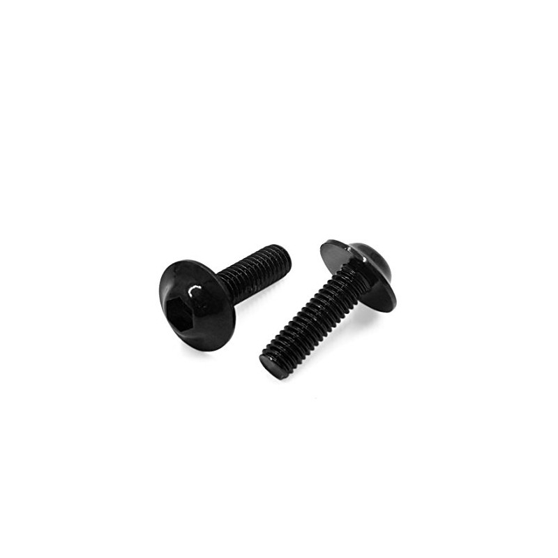 uxcell 6PCS M6 X 20mm Hexagon License Plates Fairing Bolts